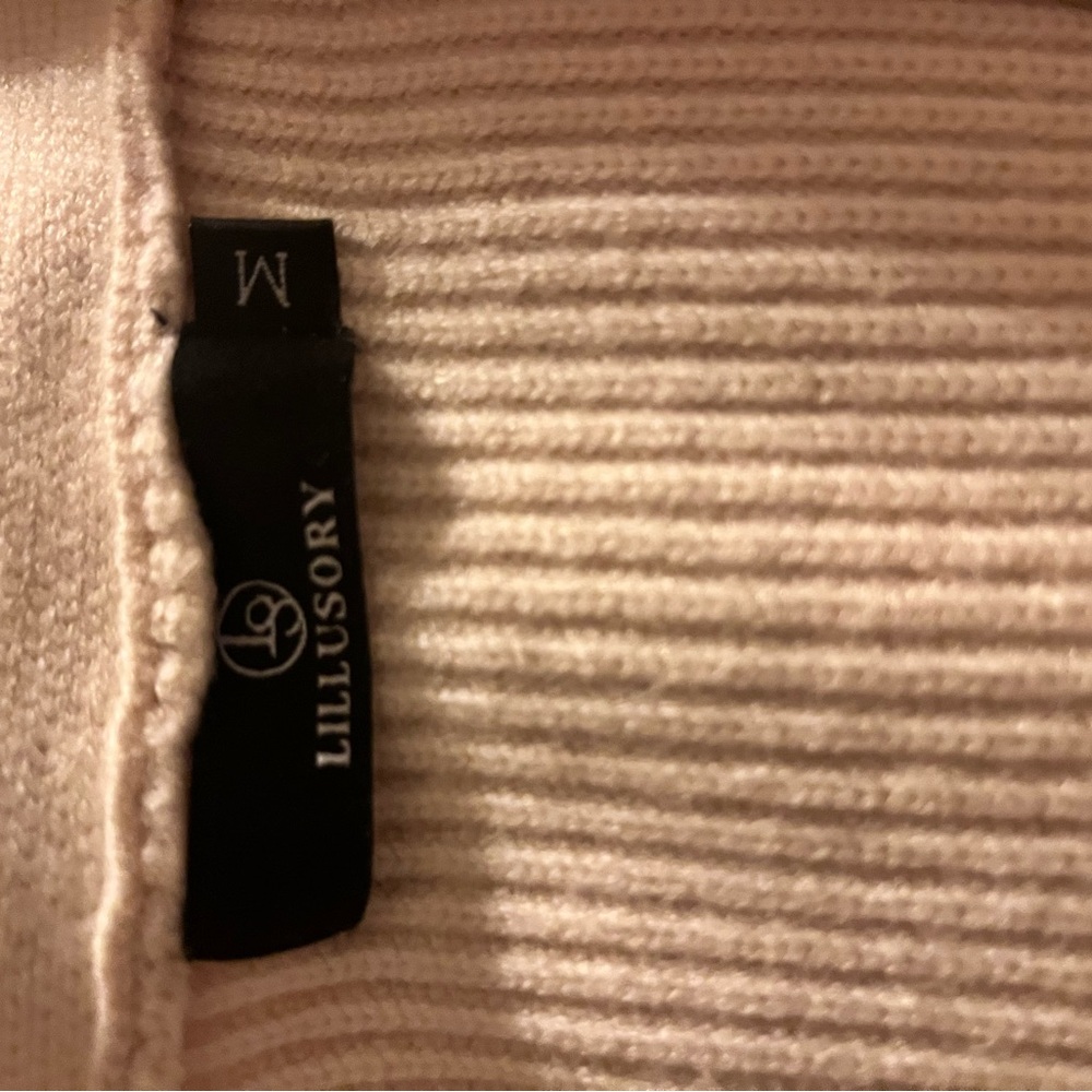 Cream Knit Oversized Cardigan - Picture 6 of 8